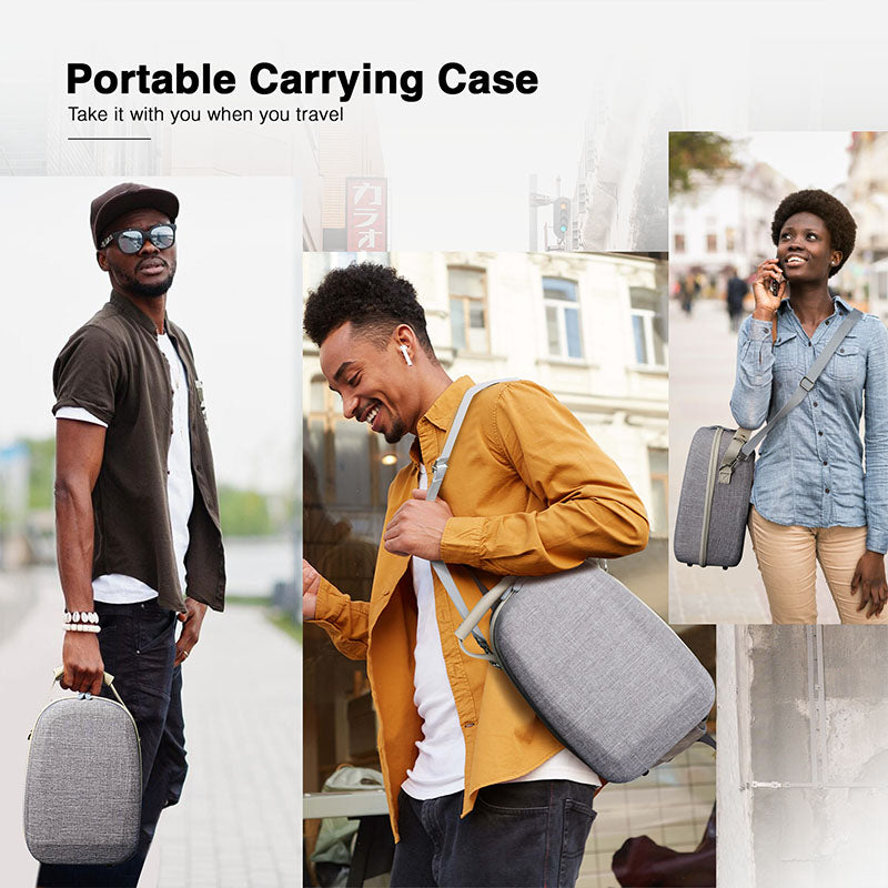 Grey Carrying Case Compatible with PlayStation VR2, Mytrix Portable Hard Shell Travel Case Storage for PS VR2 Grey Carrying Case Compatible with PlayStation VR2, Mytrix Portable Hard Shell Travel Case Storage for PS VR2